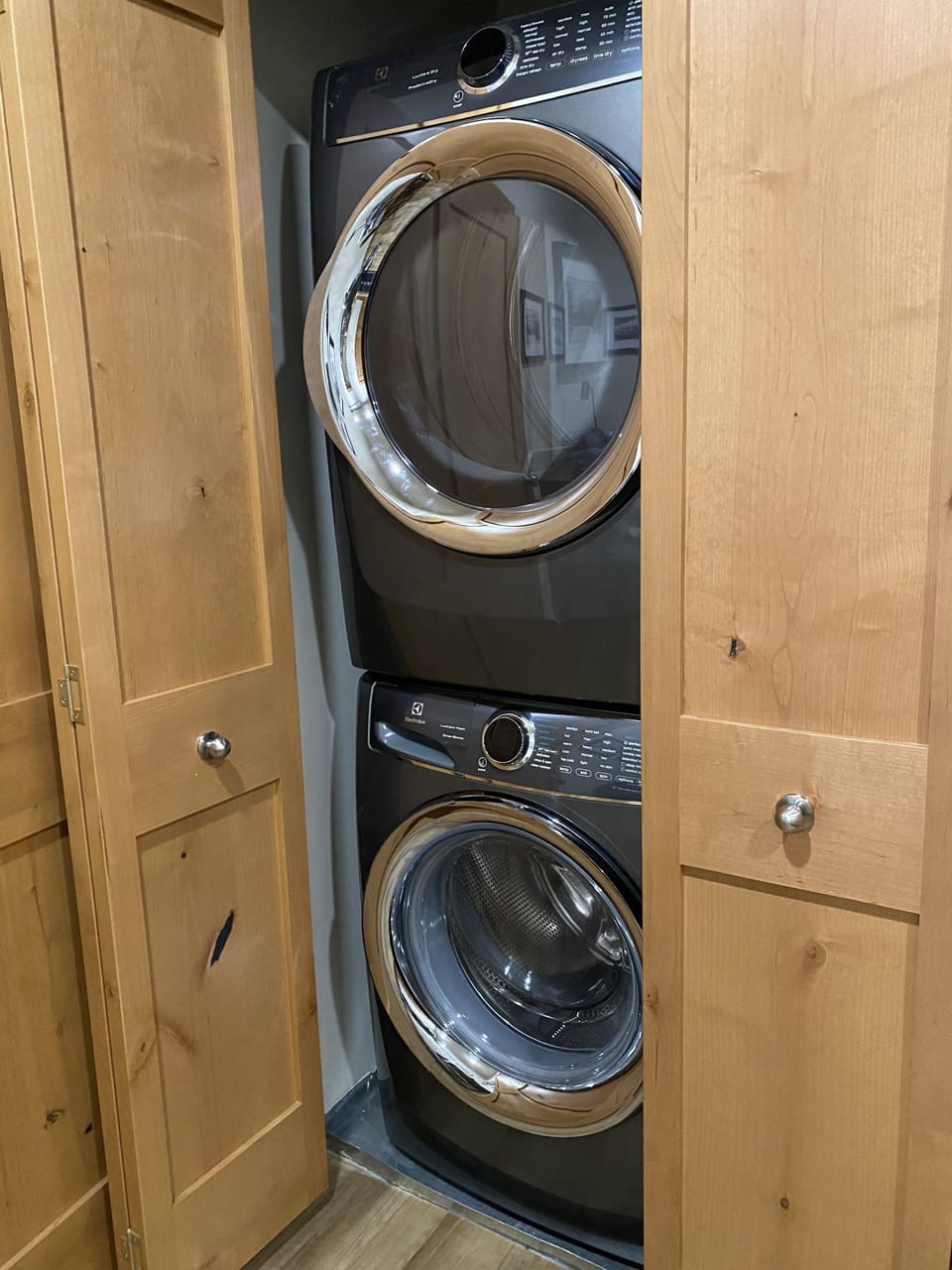Washer and dryer in condo