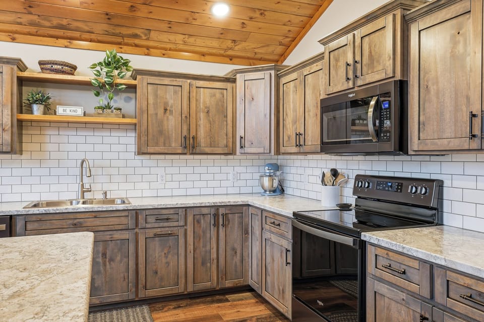 Fully equipped kitchen