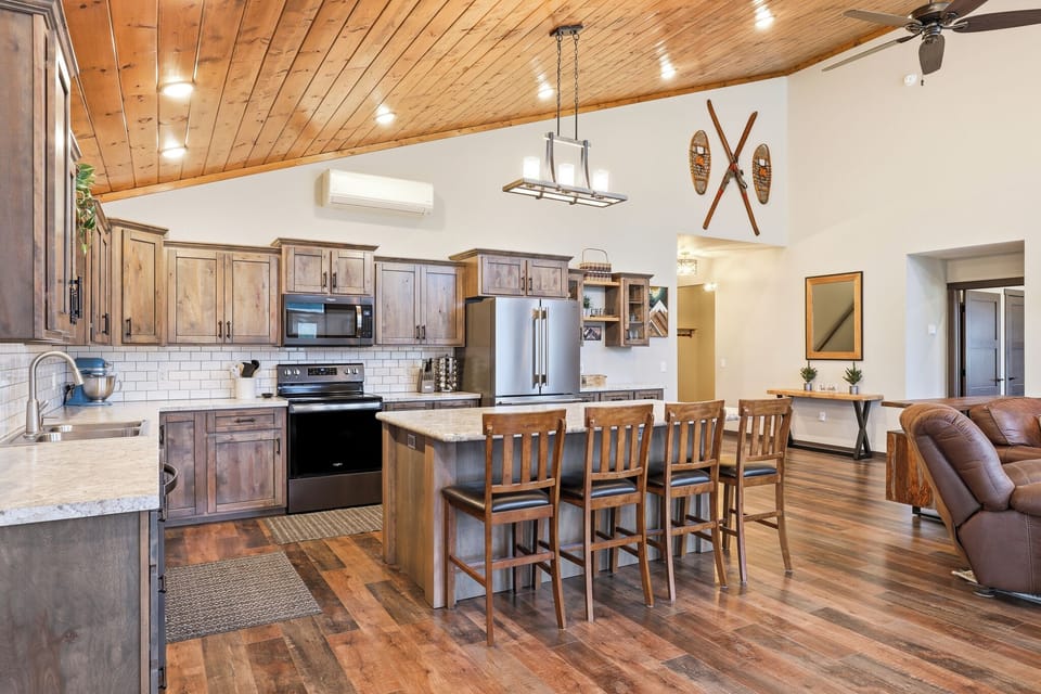 Fully equipped kitchen