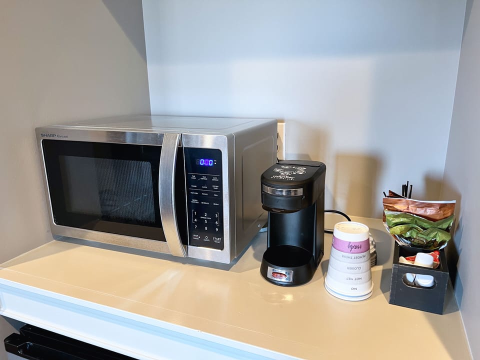 Laptop workspace, iron/ironing board, free WiFi, bed sheets