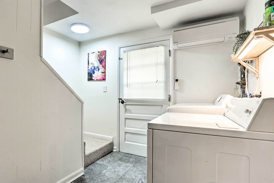 In-Unit Laundry | Main Level | Stairs to Access Loft