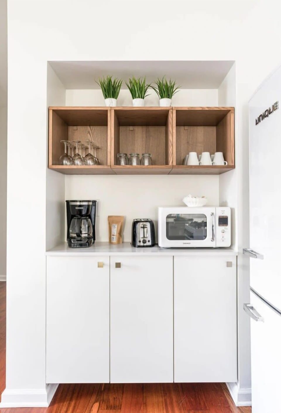 Drip coffee maker provided!