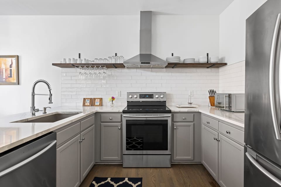 Fully equipped kitchen!