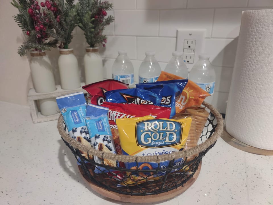 Enjoy a Complimentary Snack