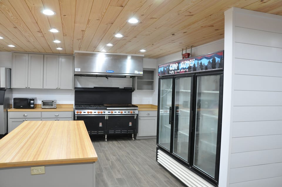 Large Fridge and Stove