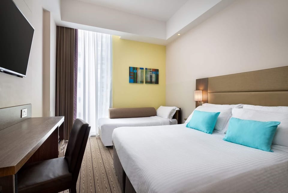 Room, 1 Queen Bed with Sofa bed | In-room safe, desk, laptop workspace, blackout drapes