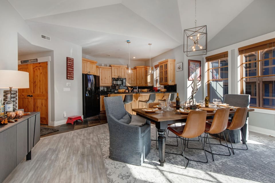 Dining Area with natural light