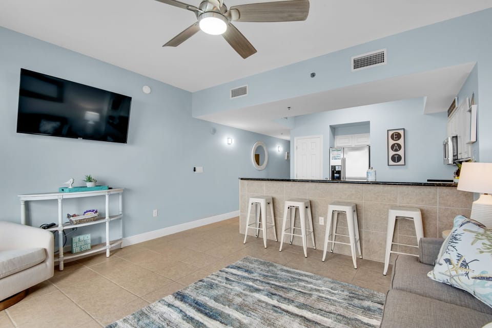 Spacious and open
