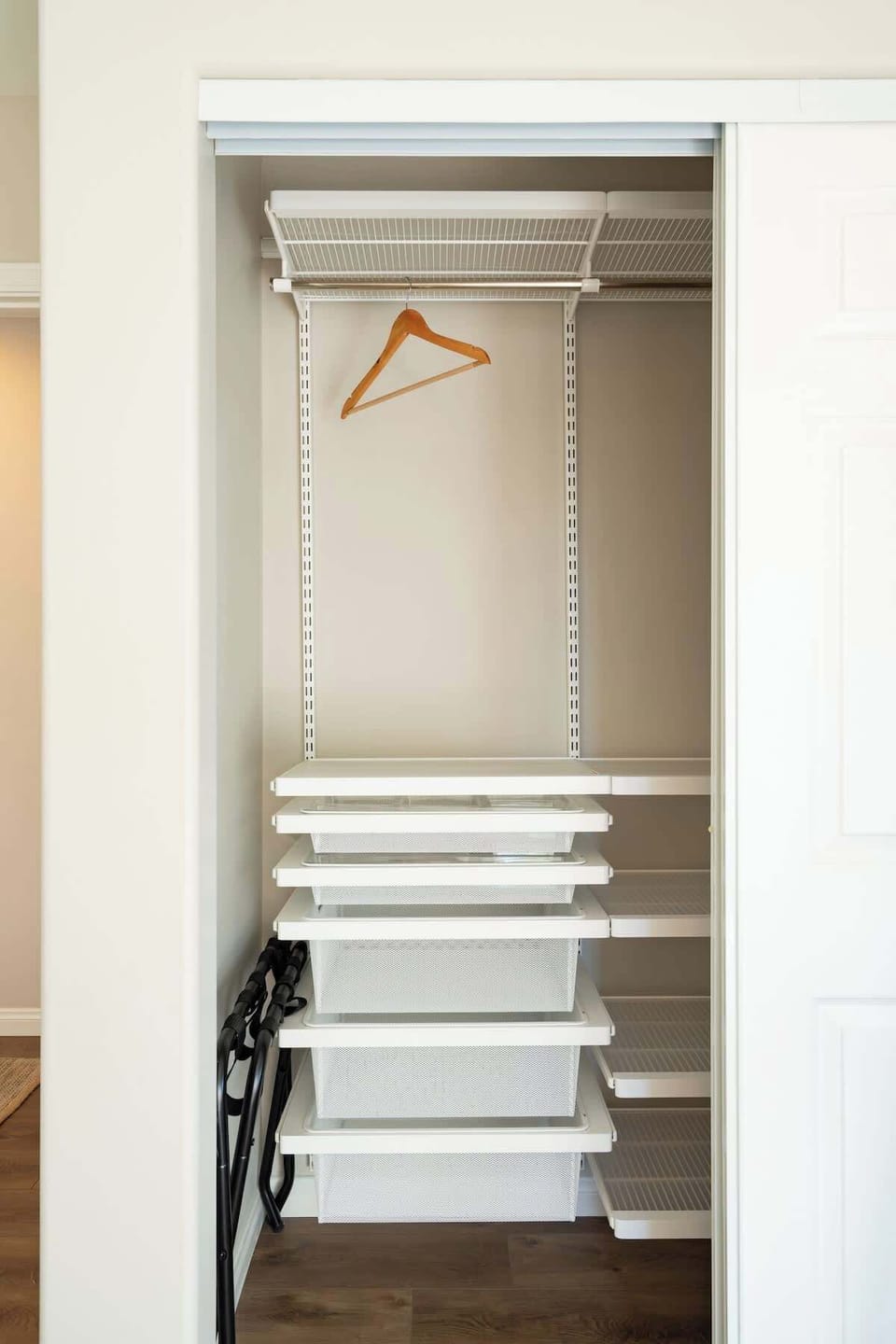 Unpack and make yourself at home with plenty of space for all your luggage