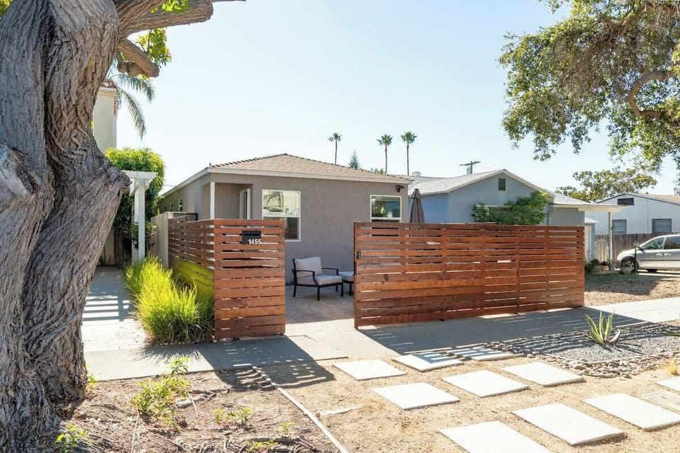 Step through the front entry and into the glamorous outdoor entertaining area