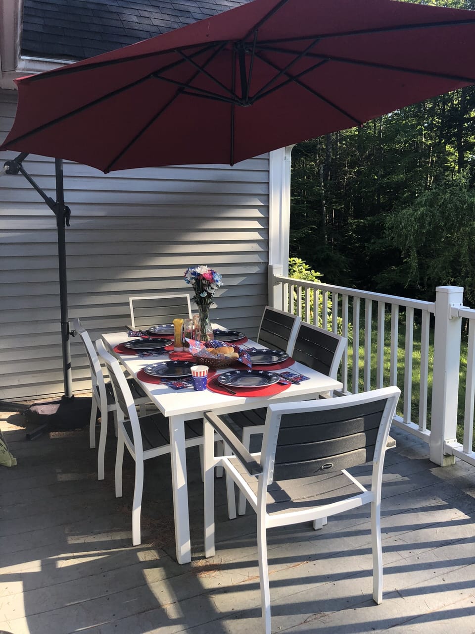 Back deck
