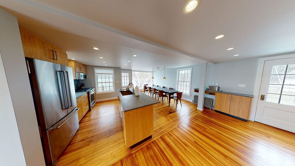 Kitchen and Dining areas