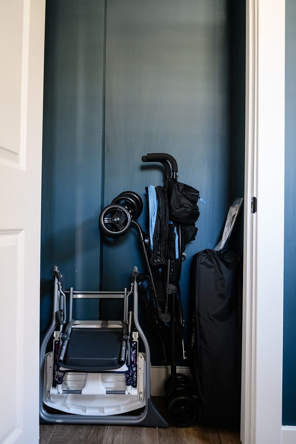 Traveling for kids? We have a highchair, stroller and packn' play.