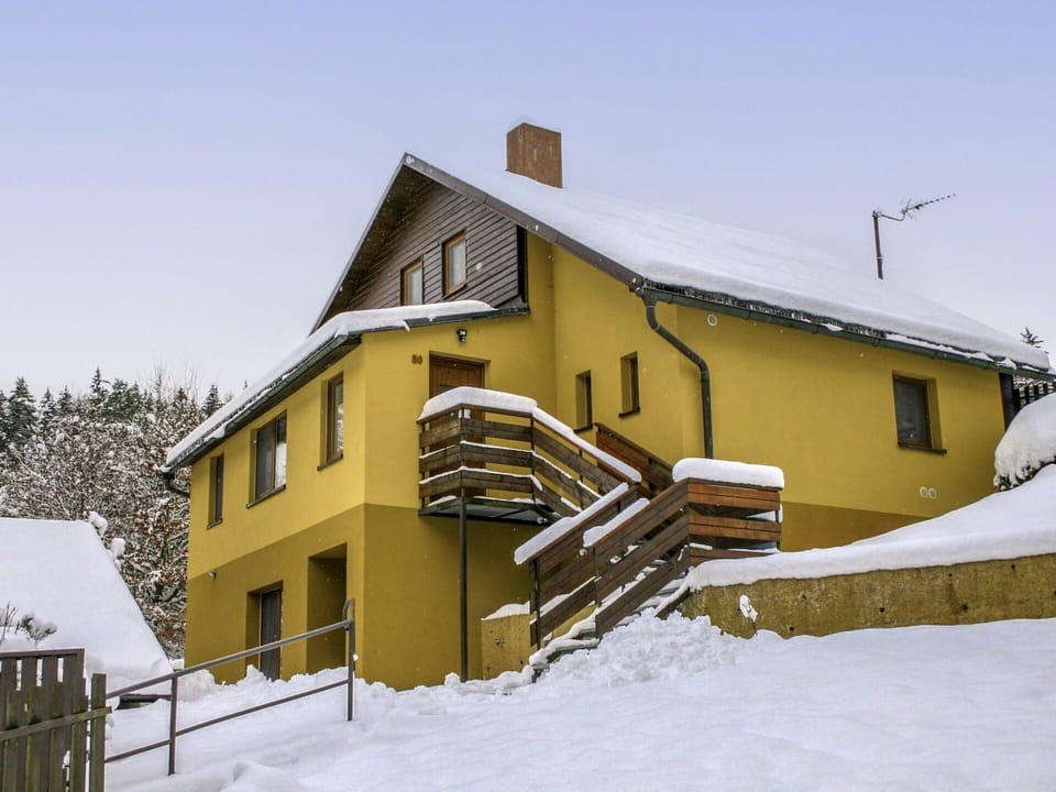 Snow, Building, Sky, Window, House, Slope, Wood, Tree, Plant, Cottage