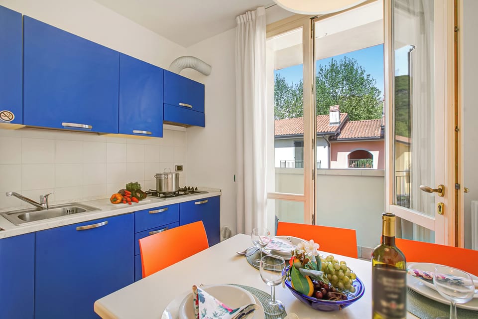 Kitchen and dining area