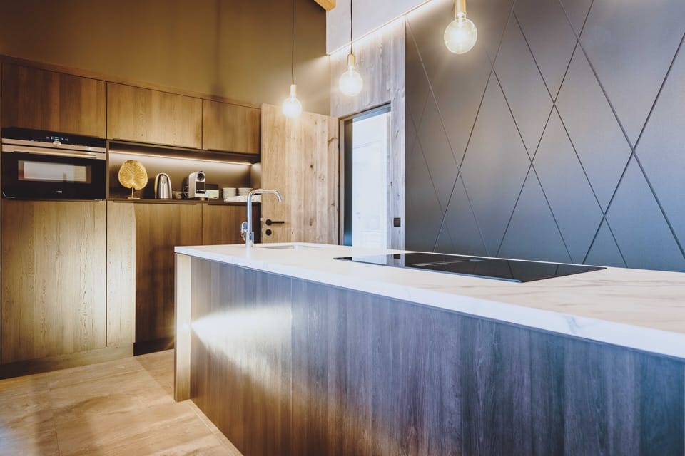2-Bedrooms Penthouse with private Sauna | Private kitchen | Espresso maker, coffee/tea maker, electric kettle