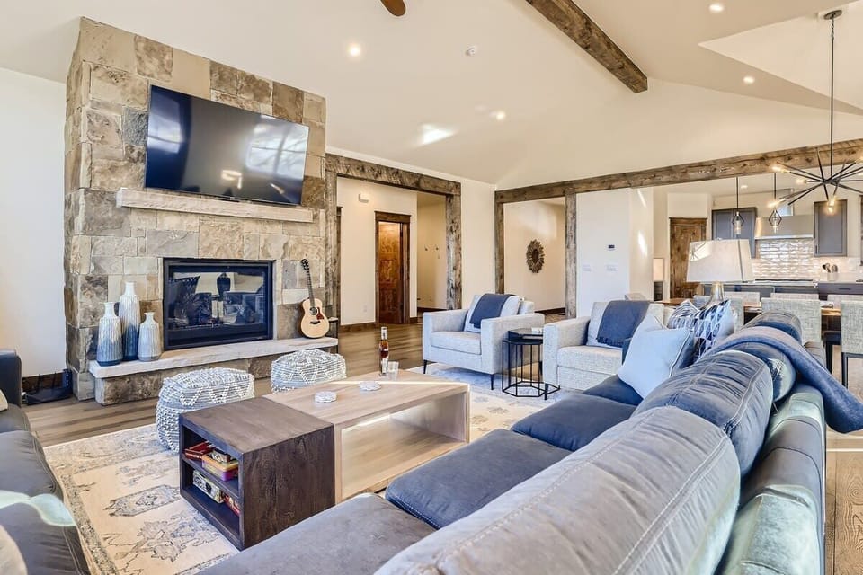 Stunning architecture and details throughout