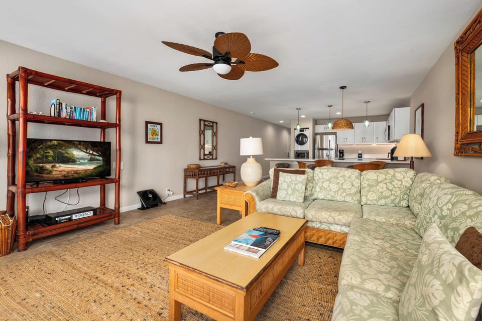 Living room with ample seating