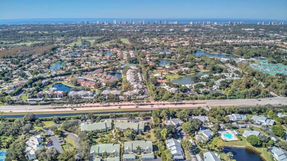 Looking West Over the Community, It is a Very Short Distance to the Beach - Seagate Beach is the Closest Beach to the World Tennis Center