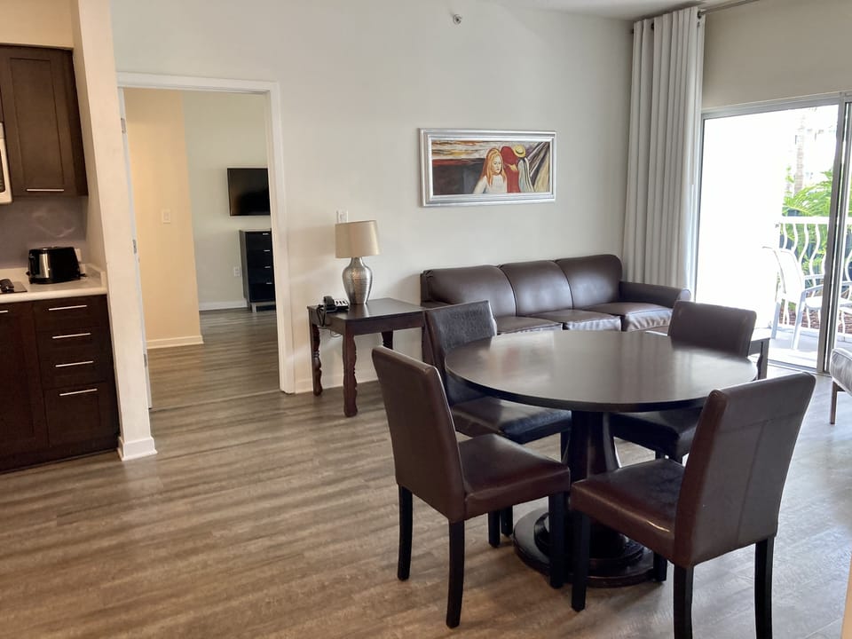 Living/ Dining Room in Suite