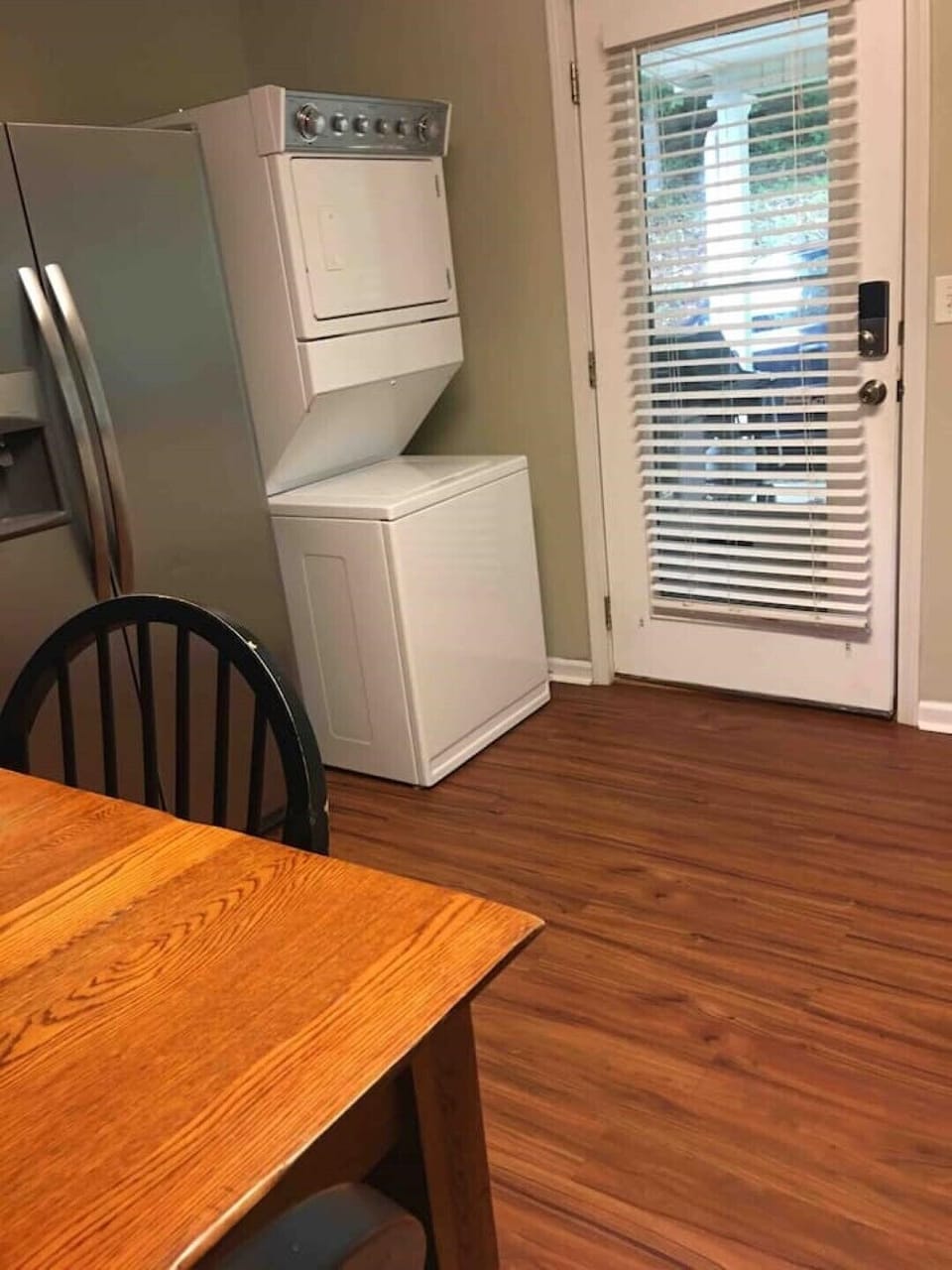 Maytag stackable washer/dryer