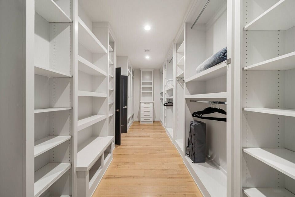Master Closet off Master Bathroom