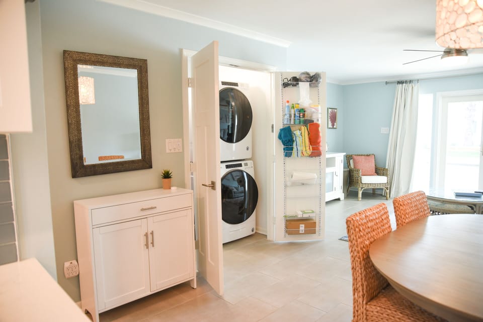 Laundry area