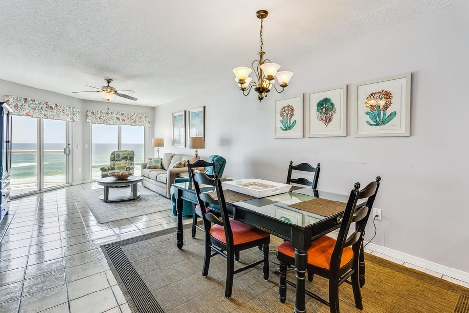 Emerald Isle 506 - Dining Room & Living Room