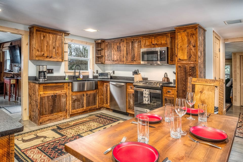 Large Barn wood Kitchen