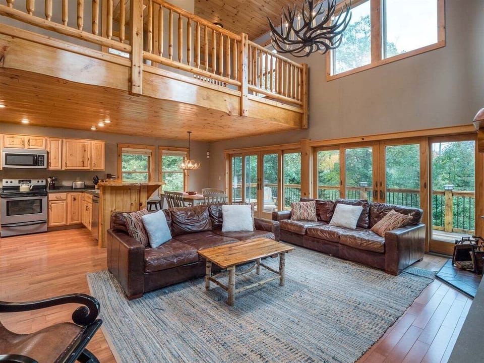 Open concept living area