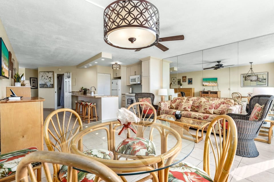 You can dine at  the table or pull up a stool