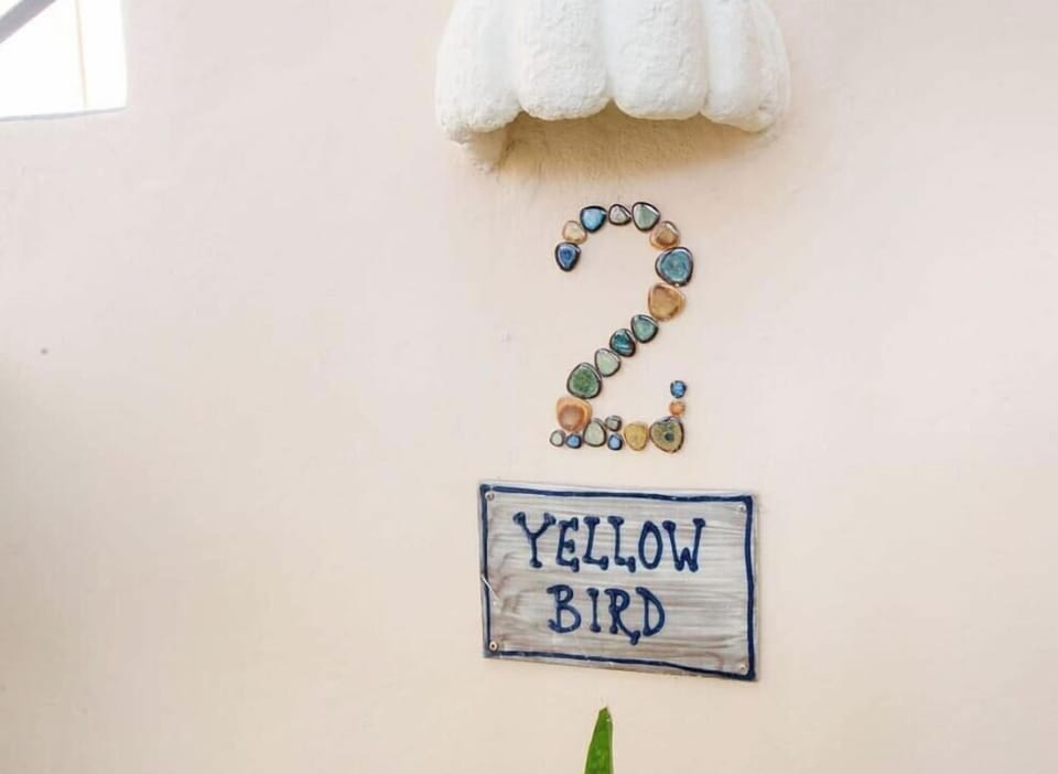 Your apartment is Yellow Bird.