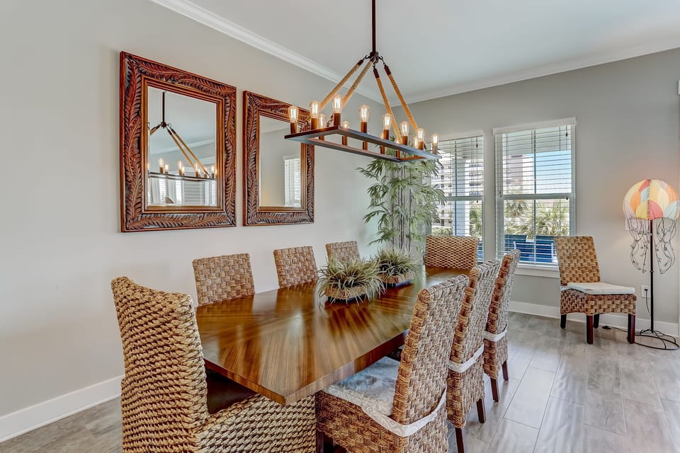 Dining Table with Seating for 10