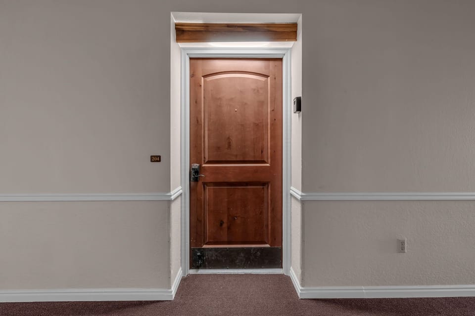 Unit's front door