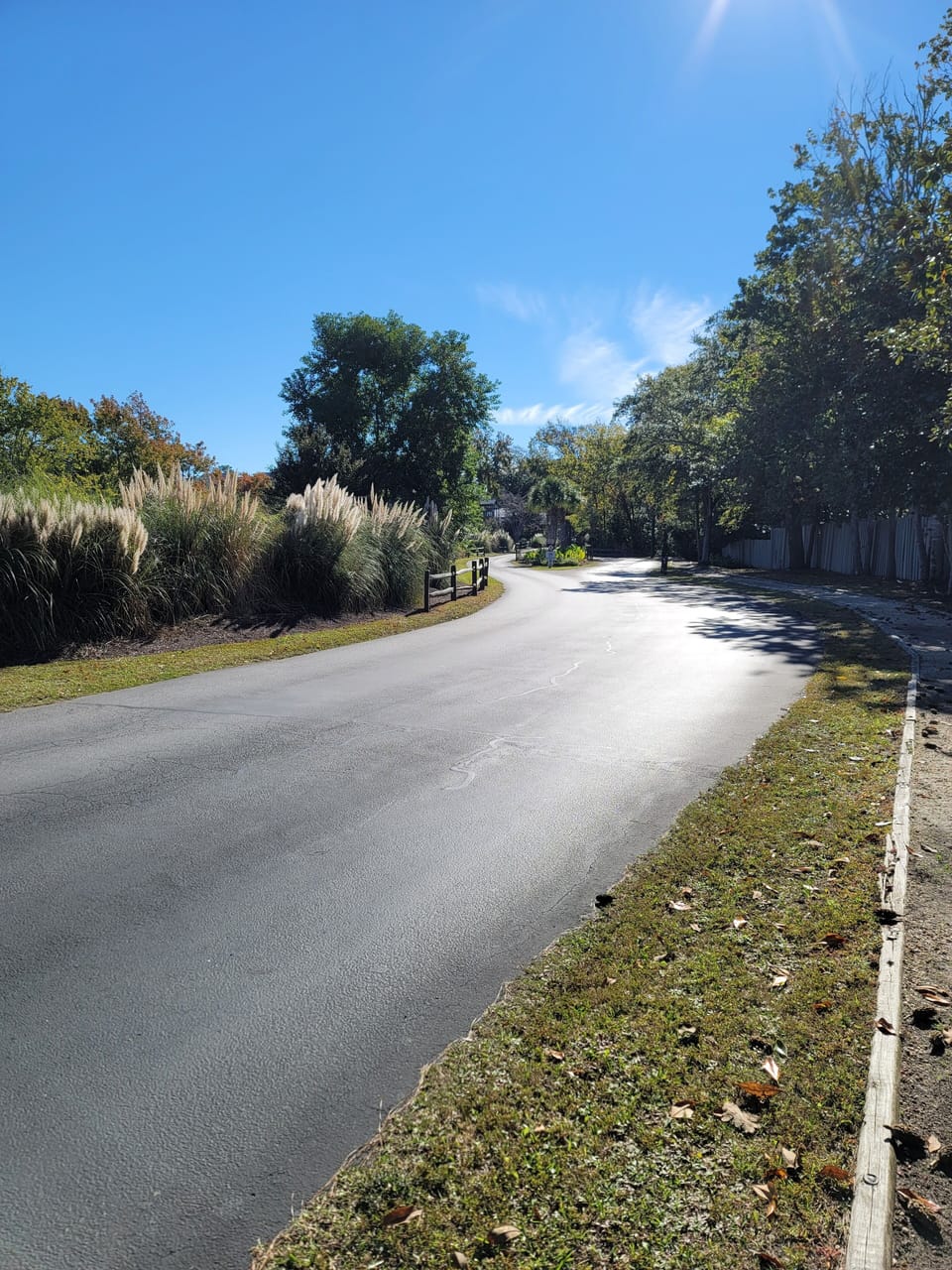 Walk the ground on the walking paths
