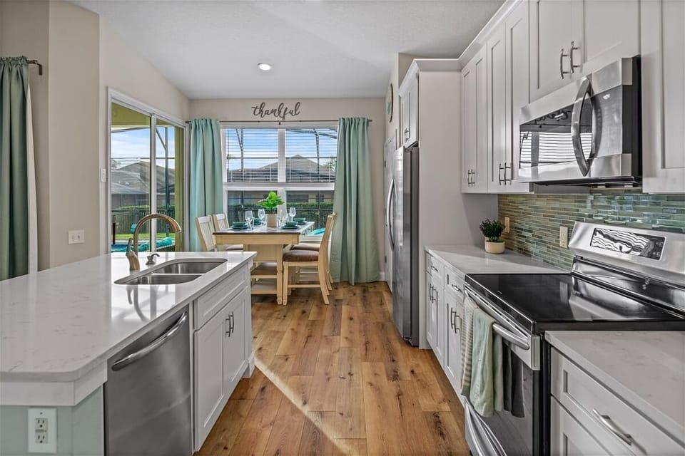 New kitchen. 