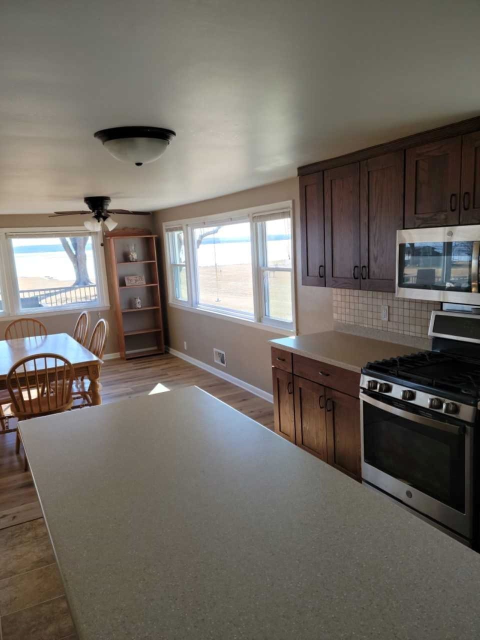 Kitchen island.