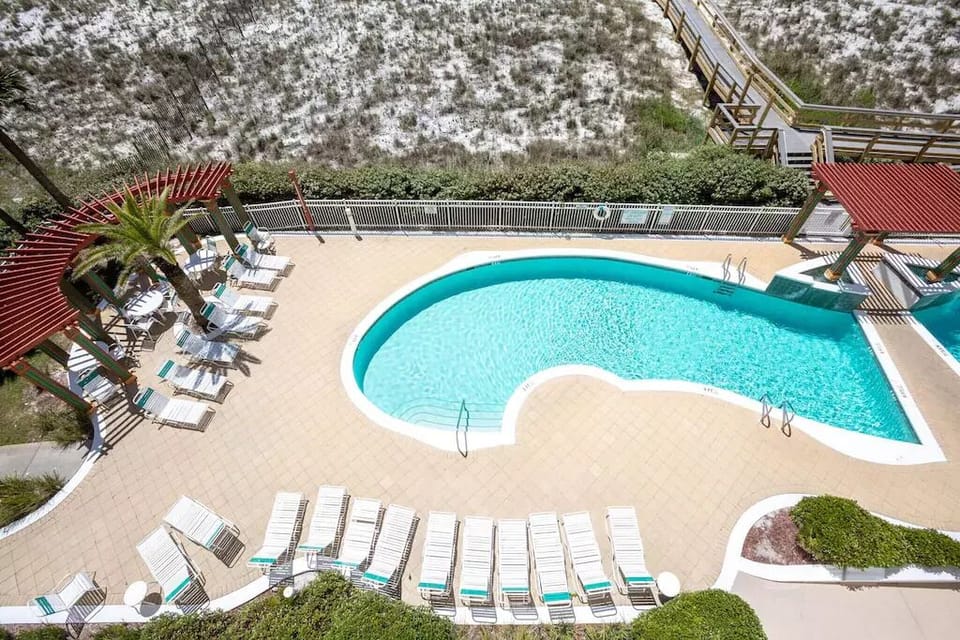 Balcony View below from 3rd floor