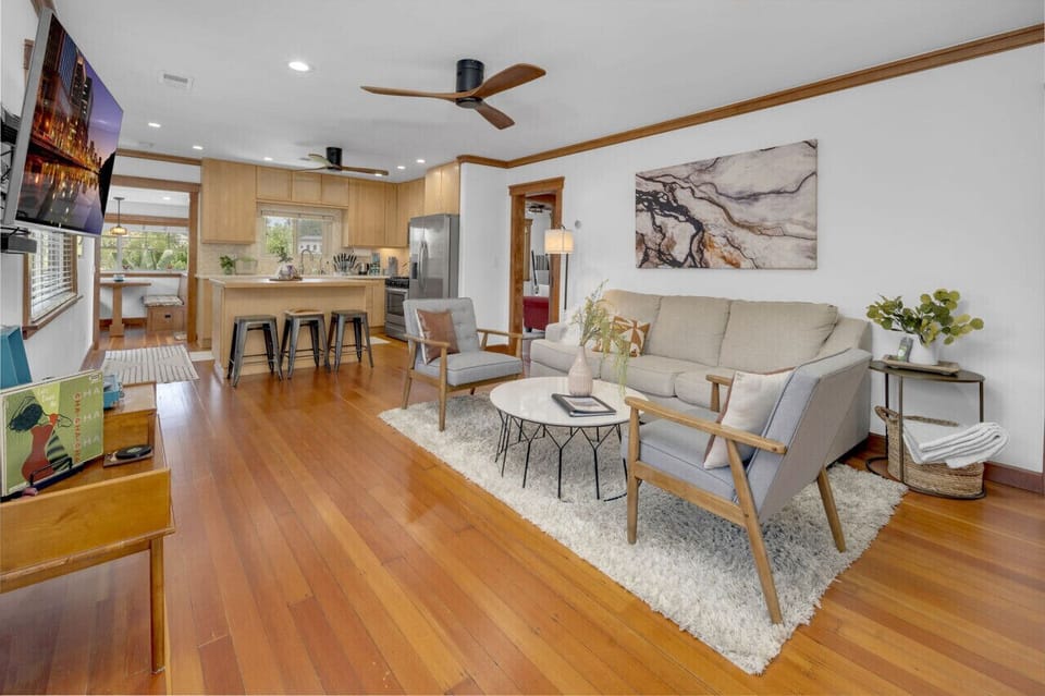A warm, welcoming living room awaits you.