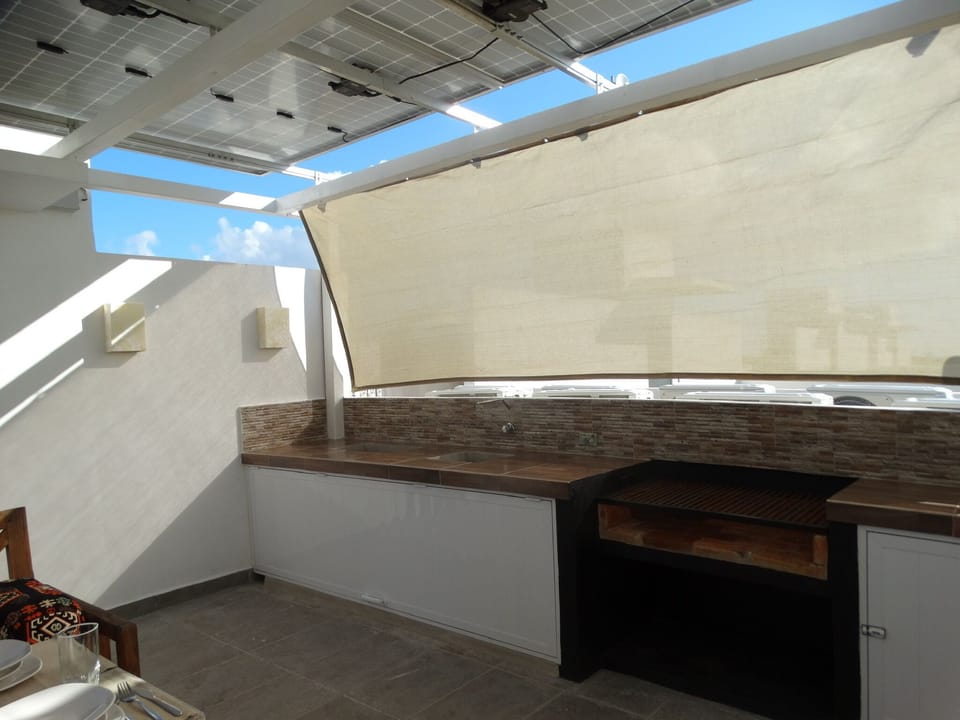 A closer look at your rooftop BBQ.