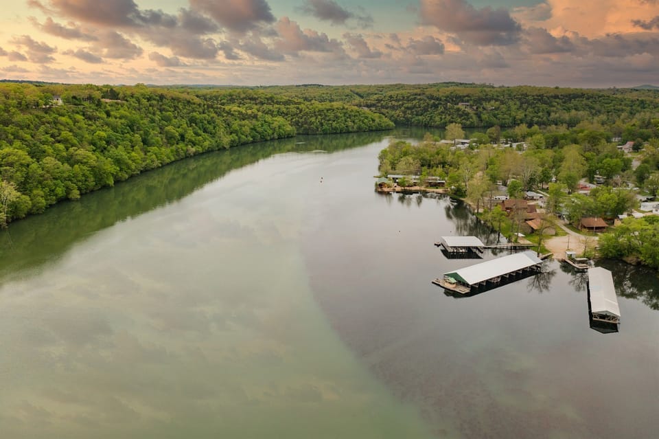 Dock slips are available for rent just a 2-minute walk from the cabin. 
