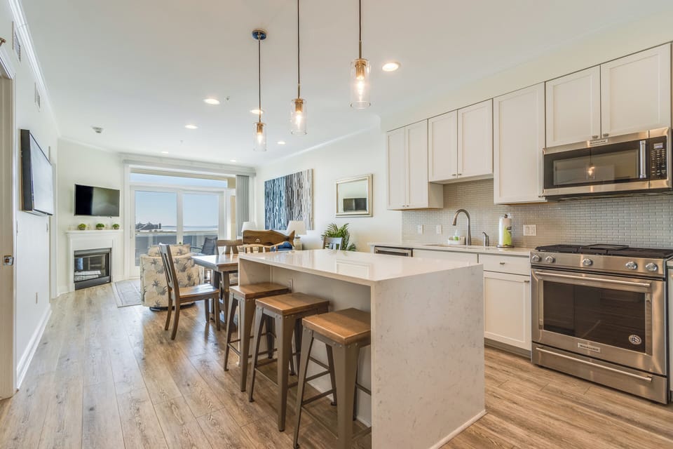 Open floor plan for relaxing and entertaining.