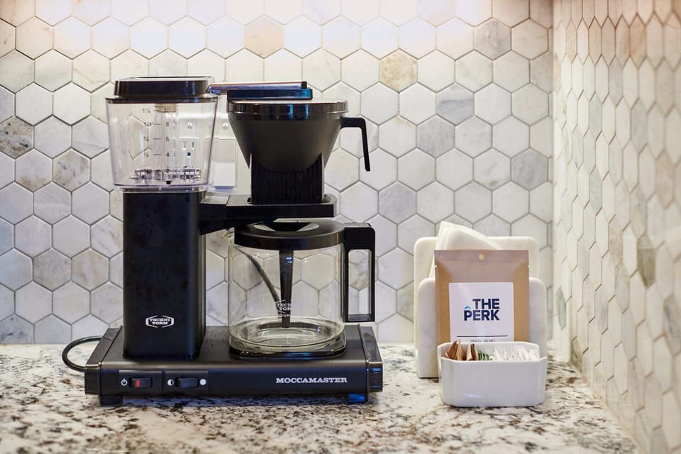 Local coffee provided for every guest