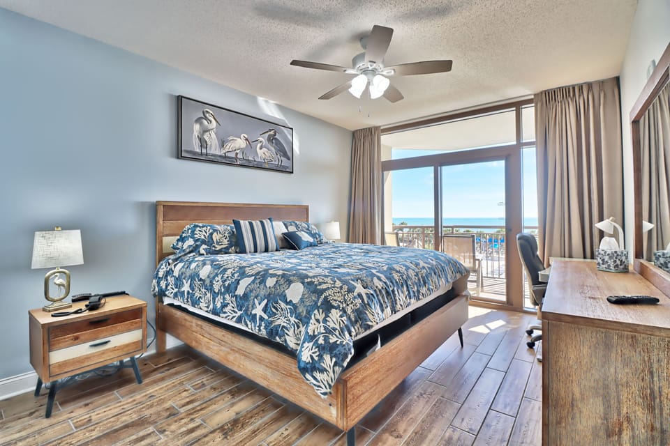 Entrance To Master Bedroom, Ocean View As You Enter