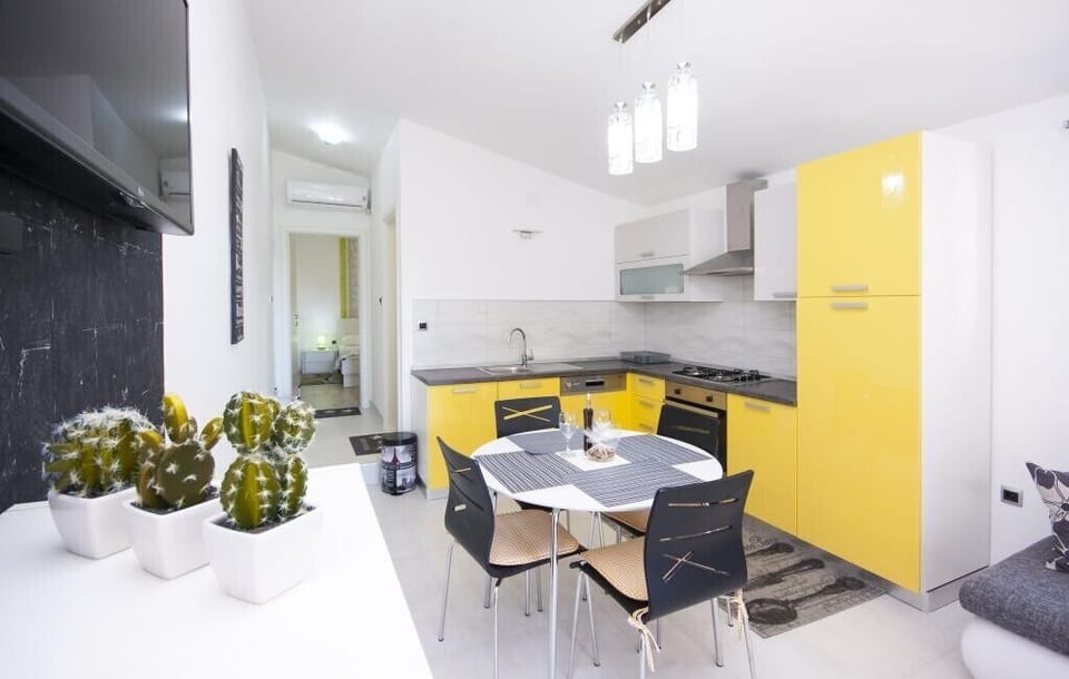 Kitchen with dining area