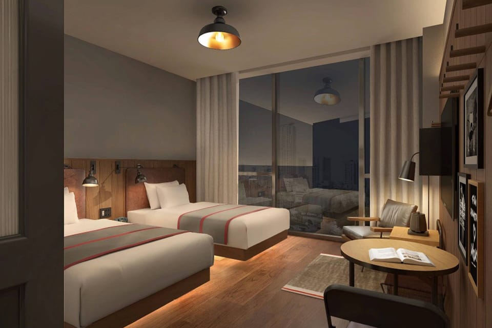 Minibar, in-room safe, desk, blackout drapes