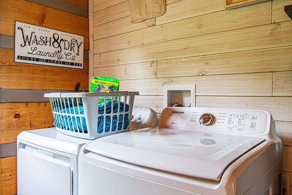 new washer and dryer