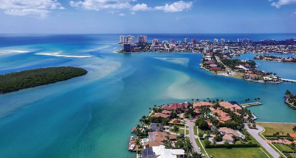 Areal view of Marco Island