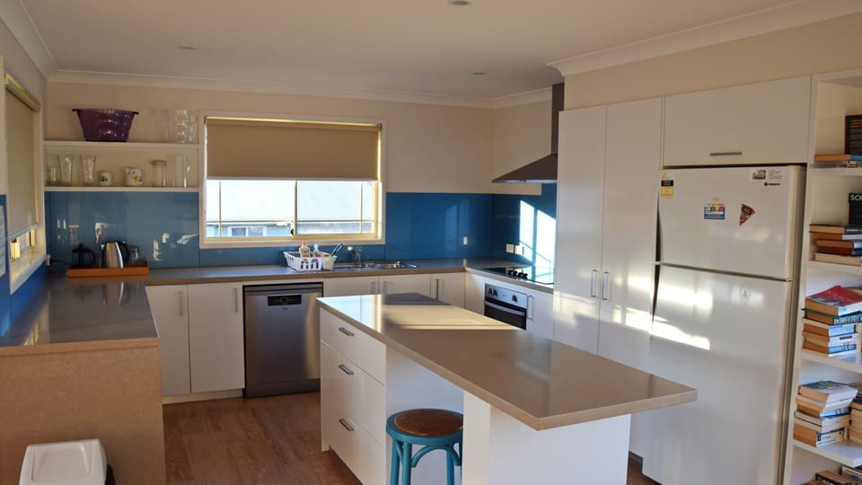 Upstairs kitchen.