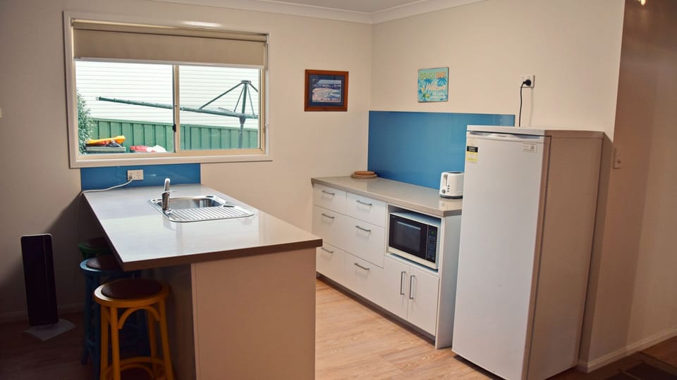 Downstairs kitchen.